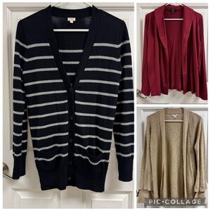 J. Crew Cardigan Bundle Size Small